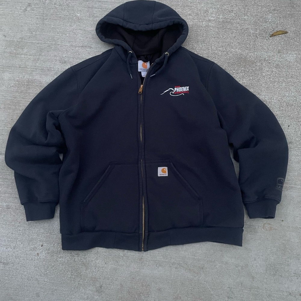 Carhartt navy blue Hooded Jacket